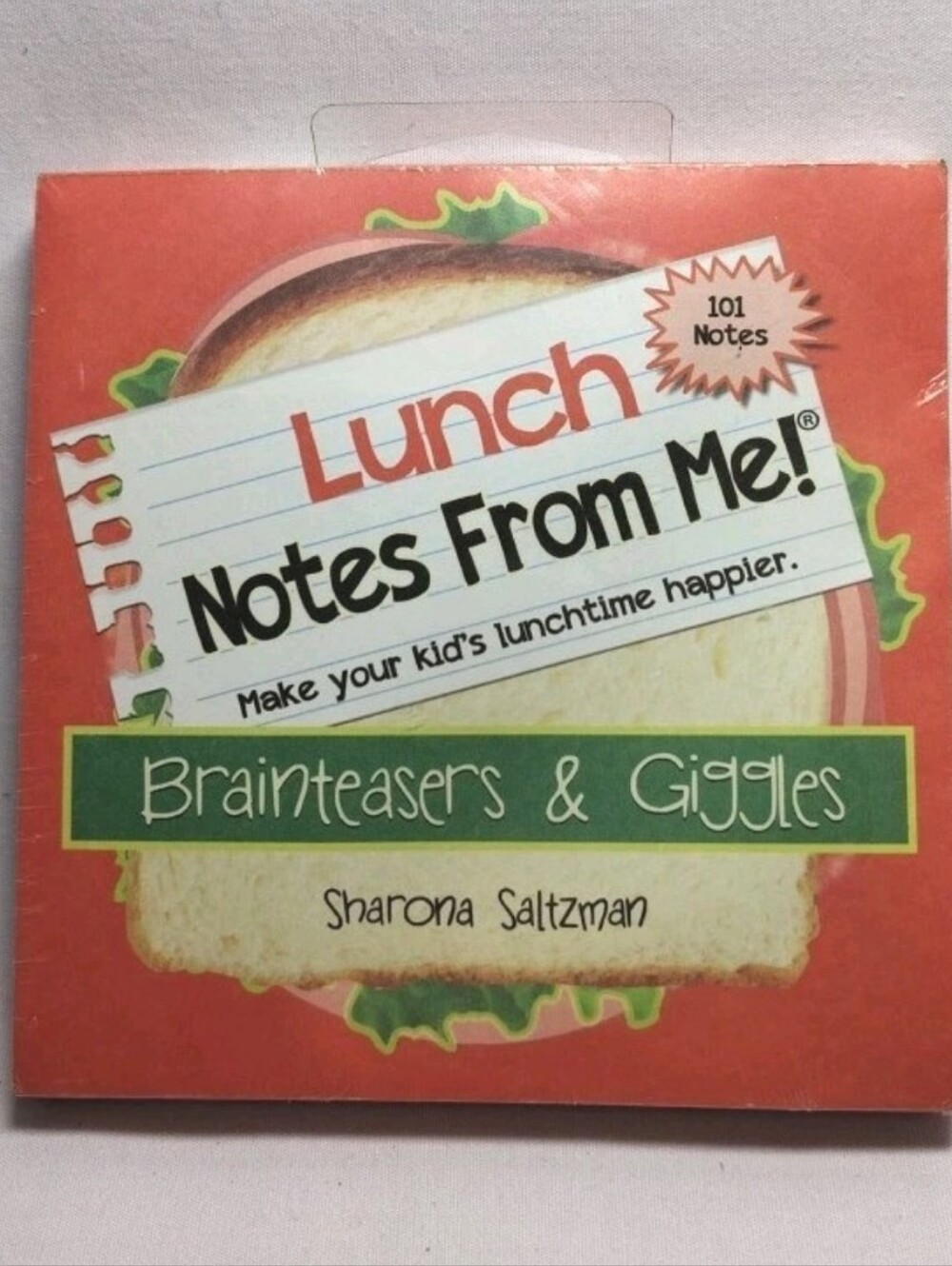 Lunch Notes From Me! Brainteasers & Giggles Lunch box Notes